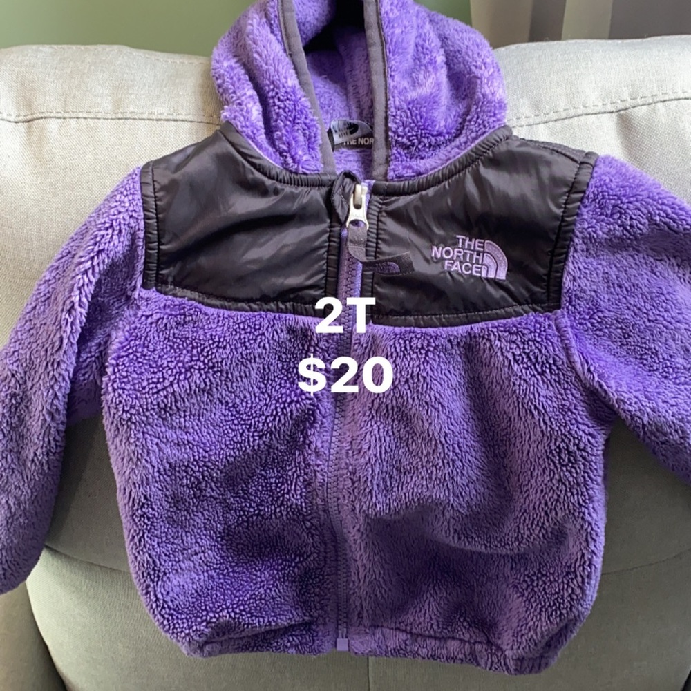 Girls north face jacket